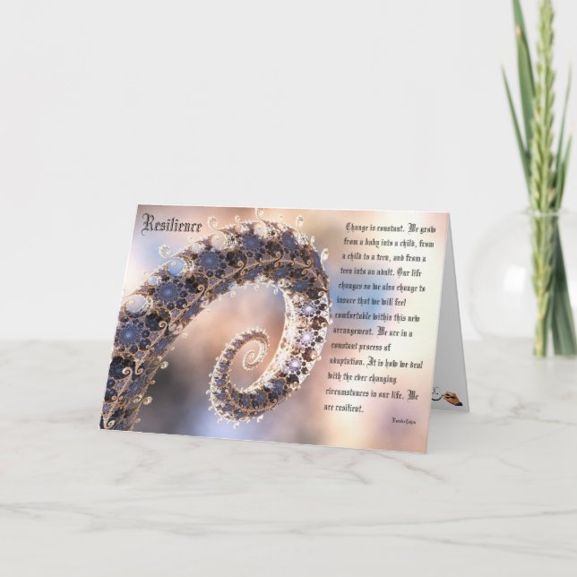 Tarjeta El cambio es constante (Anverso)