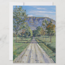 El camino a Evordes (por Ferdinand Hodler)