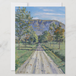 Tarjeta El camino a Evordes (por Ferdinand Hodler)