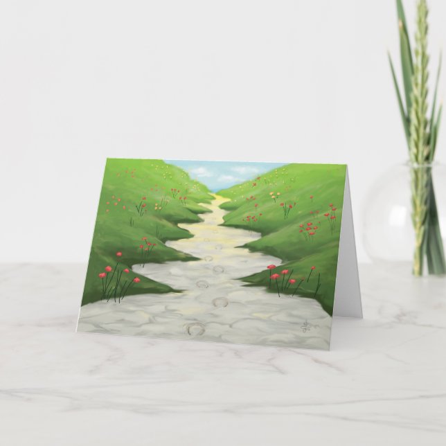 Tarjeta El Camino Al Cielo... Simpatía de caballo (Anverso)