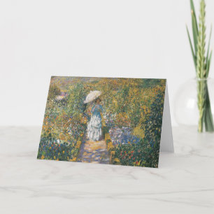 Tarjeta El camino del jardín   Frederick Carl Frieseke