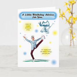 Tarjeta El Camino Le Hará Un Buen Cumpleaños Loco