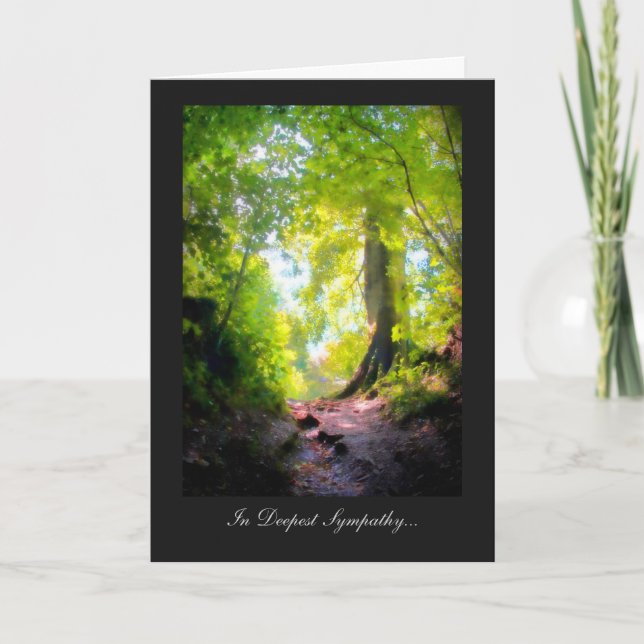 Tarjeta El camino parece más empinado...... La más profund (Anverso)