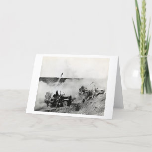 Tarjeta El camión marino de WWII LOS E.E.U.U. montó los