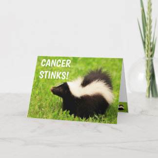 Tarjeta El cáncer apesta a estímulo gracioso