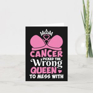 Tarjeta El Cáncer De Mama Pilló A La Reina Equivocada A Me