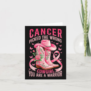 Tarjeta El Cáncer De Mama Pilló A La Vaquera Equivocada Qu