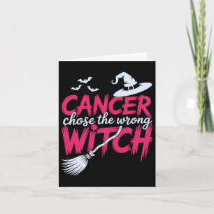 Tarjeta El Cáncer Eligió El Malo Awareno Para El Cáncer De