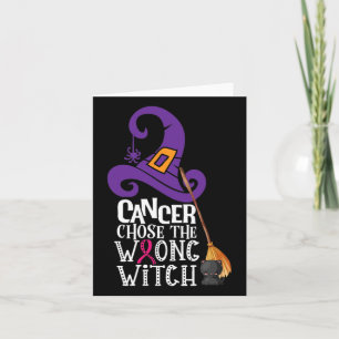 Tarjeta El Cáncer Eligió La Halloween Equivocada Sobre El