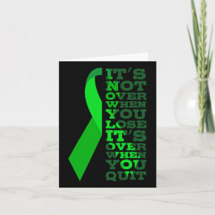 Tarjeta El Cáncer No Se Termina Cuando Se Pierde Cuando Se