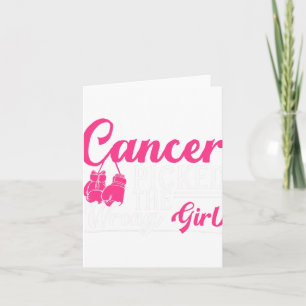 Tarjeta El Cáncer Recogió El Malo Awarene Del Cáncer De Ma