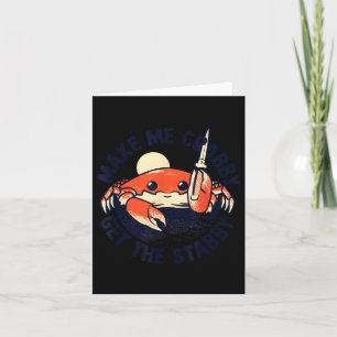Tarjeta El Cangrejo Me Hizo Crabby, Trae Una Cuesta Alarma