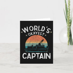 Tarjeta El capitán del mundo más Okayer cita a Boatin retr