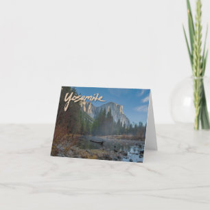 Tarjeta El Capitán Yosemite Notecard
