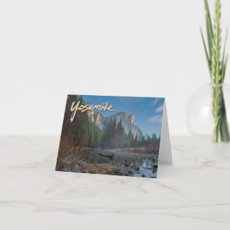 Tarjeta El Capitán Yosemite Notecard