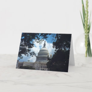 Tarjeta El capitolio de los E.E.U.U.