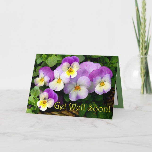 Tarjeta ¡El ~ CARIÑOSO de los PENSAMIENTOS consigue bien (Anverso)