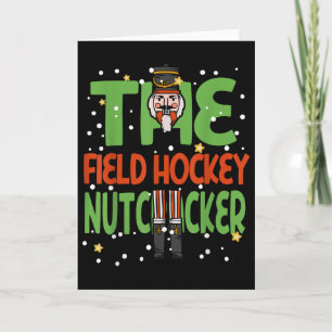 Tarjeta El Cascanueces de Hockey sobre Césped Divertido Pi