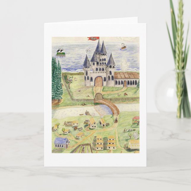 Tarjeta El Castillo 🏰 (Anverso)