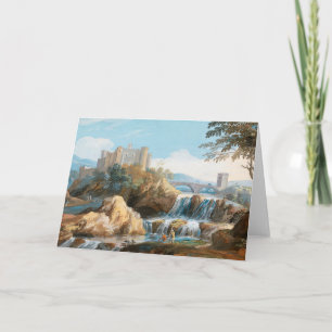 Tarjeta El Castillo de Orsini   Giovanni Battista Busiri