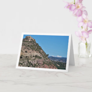 Tarjeta El Castillo del Antiguo Domeño, Valencia, España