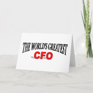 Tarjeta El CFO más grande del mundo