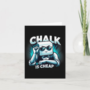 Tarjeta El Chalk Es Un Tee Barato Ideal Para Piscina Y Bil