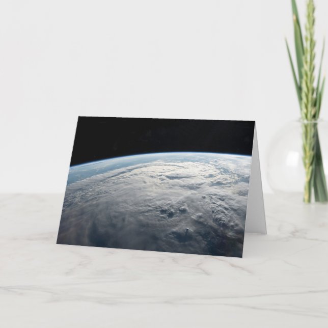 Tarjeta El Ciclón Tropical Idai Sobre La Costa De África. (Anverso)