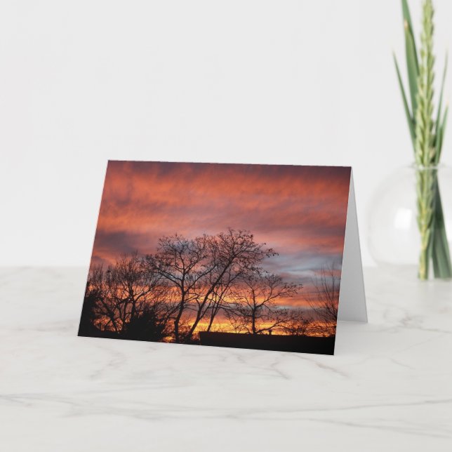 Tarjeta El cielo grande (Anverso)