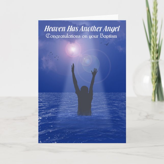 TARJETA EL CIELO TIENE OTRO ÁNGEL (EL VARÓN) (Anverso)