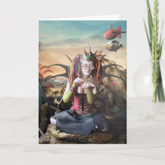 Tarjeta El científico