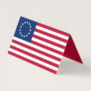 Tarjeta El Círculo de Estrellas, Bandera de Estados Unidos