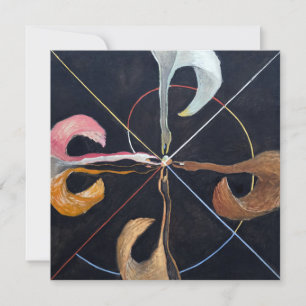 Tarjeta El Cisne 7   Hilma af Klint  