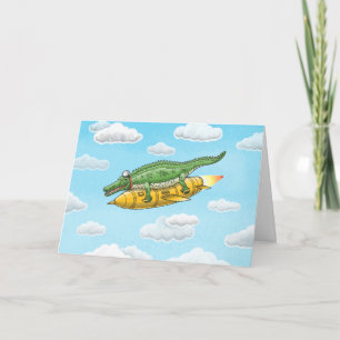 Tarjeta El Cocodrilo Cohete