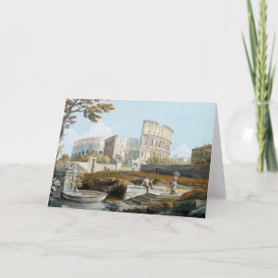 Tarjeta El Coliseo, Roma   Giovanni Battista Busiri