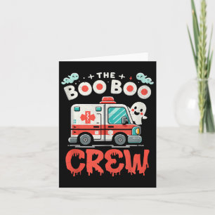 Tarjeta El conductor de ambulancia del equipo Boo Boo Para