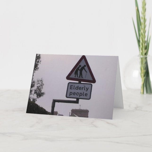 Tarjeta El conseguir más viejo (Anverso)