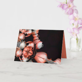 Tarjeta "El corazón blanco negro del sol" y el silencio