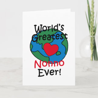 Tarjeta El Corazón del Mejor Nonno del Mundo
