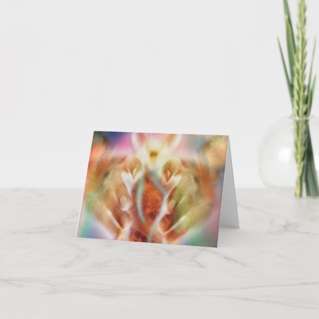 Tarjeta El crisol Notecard del amo (Anverso)