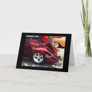 Tarjeta El cumpleaños 75 de papá