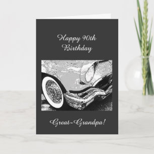 Tarjeta El cumpleaños 90 del abuelo