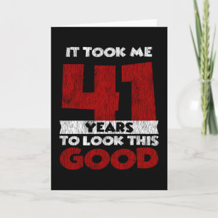 Tarjeta El Cumpleaños De 41 Años Me Llevó A Verme Bien