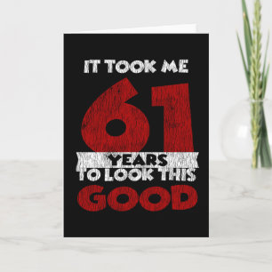 Tarjeta El Cumpleaños De 61 Años Me Llevó A Ver Bien El Cu