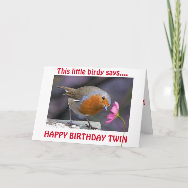 TARJETA EL CUMPLEAÑOS DE DOS DESEOS DE ESTE PEQUEÑO PADRE (Anverso)