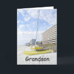 TARJETA EL CUMPLEAÑOS DE GRANDSON BEACH - DISFRUTE DE SU D<br><div class="desc">¡Que tu *GRANDSON* sepa cuánto te importa y le deseo un CUMPLEAÑOS MUY FELIZ haciendo lo que él disfruta haciendo!</div>