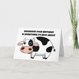 TARJETA EL CUMPLEAÑOS DE "GRANDSON" ES ALGO DE LO QUE DEBE