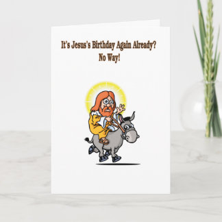 Tarjeta El cumpleaños de Jesús