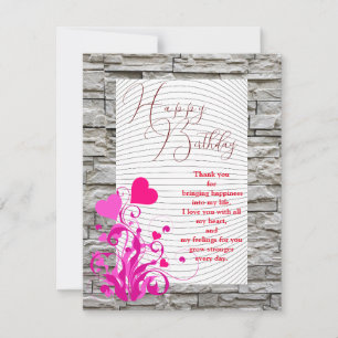 Tarjeta El cumpleaños de Lover