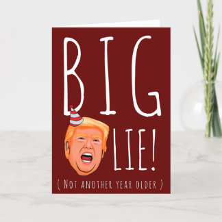 Tarjeta El cumpleaños de Trump es gracioso: